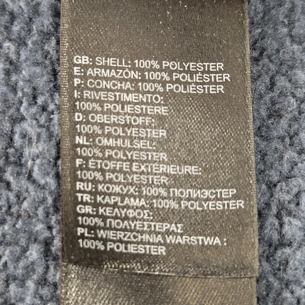 The North Face Men Sweatshirt XL Gray Front Range Embroidered Fleece Quarter Zip